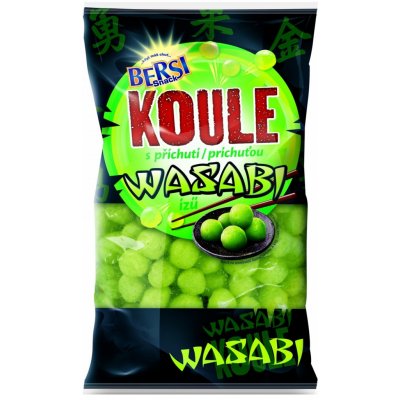 Bersi Snack wasabi koule 120 g – Zboží Dáma