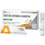 AllTest 2v1 Drogový test na nikotin a kotinin COT ze slin kazeta 1 ks – Zbozi.Blesk.cz