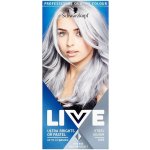 Schwarzkopf Live Ultra Bright or Pastel barva na vlasy Steel Silver 098 50 ml – Zboží Dáma