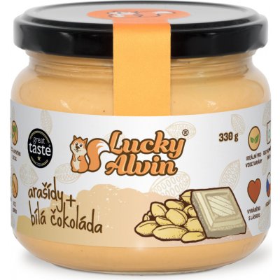 Lucky Alvin Arašídy + bílá čokoláda 330 g – Hledejceny.cz