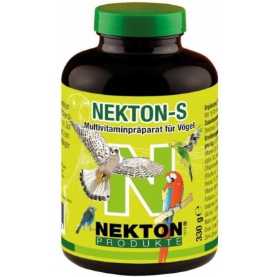 Nekton- S multivitamínový přípravek pro všechny druhy papoušků 330 g – Hledejceny.cz