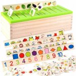 KIK dřevěné puzzle třídička KX6213 – Zboží Dáma