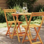 OMAXI 784636 Skládací zahradní stůl Skládací Přírodní 60 x 60 x 72 cm – Hledejceny.cz