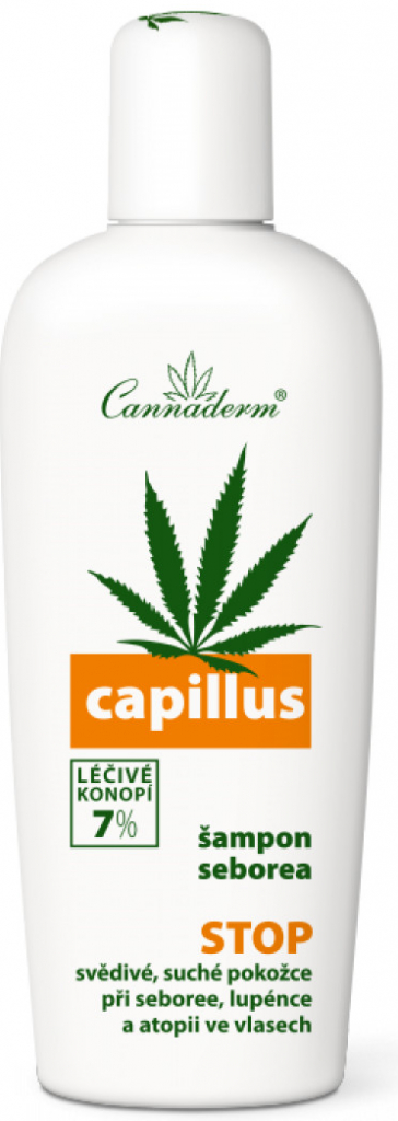 Cannaderm šampon pro suchou a citlivou pokožku hlavy Capillus Seborea 150  ml od 248 Kč - Heureka.cz