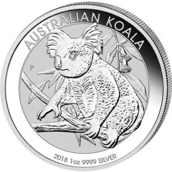 The Perth Mint Australian Koala stříbrná mince 2018 1 Oz