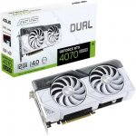 Asus DUAL-RTX4070S-12G-WHITE 90YV0K85-M0NA00 – Zboží Živě