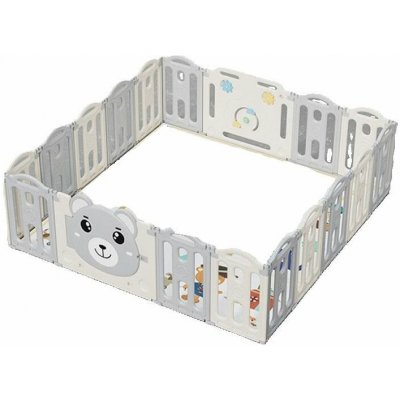 EMP Dětská ohrádka plastová PL40 GREY 185 x 185 cm šedá N – Hledejceny.cz