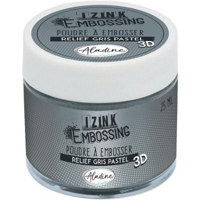Aladine Embosovací prášek 25 ml pastelově šedá – Sleviste.cz
