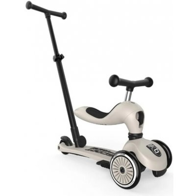 Scoot & Ride Highwaykick 1 Push and Go šedá – Zboží Mobilmania