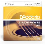 D'ADDARIO EJ19 Phosphor Bronze Low Top/ Medium Heavy - .012 - .056