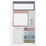 Filofax Lepicí bločky Multi Botanical náplň osobních A5 diářů 8 ks – Zboží Živě