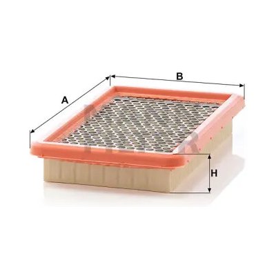 MANN FILTER Vzduchový filtr C 2666 – Hledejceny.cz