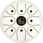 ELIS DESIGN Kovový bubínek Drumboo velký bílý perleťový – Zboží Dáma
