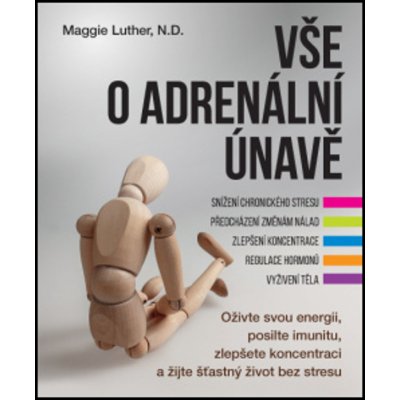 Vše o adrenální únavě – Oživte svou energii, posilte imunitu a zlepšete koncentraci pro šť - LUTHER Maggie
