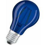 Osram LED světelný zdroj, 2,5 W, 10 lm, modrá, E27 LED STAR CL A BLUE 15 NON-DIM 2,5 – Hledejceny.cz