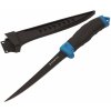 Rybářský nůž a dýka Kinetic Nůž filetovací Fillet knife 6" black/blue