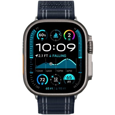 Spigen Fabric Band Hook And Loop Apple Watch 49mm/46mm/45mm/44mm Navy AMP10143 – Sleviste.cz