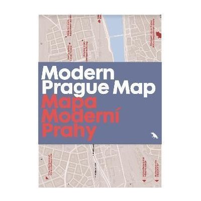 Modern Prague Map: 20th century architecture guide map : Mapa Moderni Prahy - Štěch Adam – Zbozi.Blesk.cz