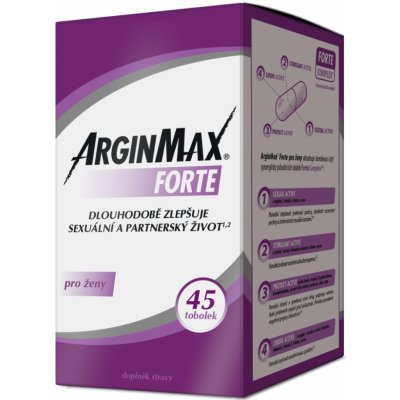 ArginMax Forte pro ženy 45 tobolek – Zbozi.Blesk.cz