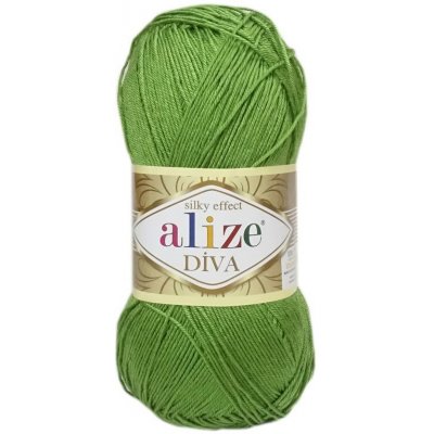 Alize Diva 210 olivově zelená – Hledejceny.cz