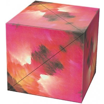 Moyu Magnetic Folding Cube Red antistresová hračka – Zboží Mobilmania