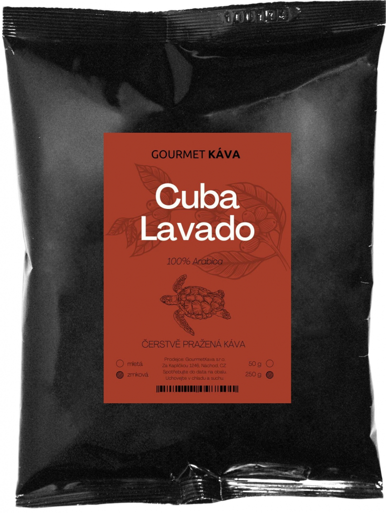 Gourmet Káva Kuba Lavado 250 g