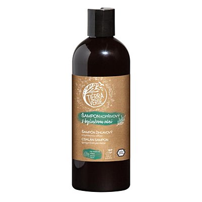 Tierra Verde Šampon kopřivový s bylinkovou vůní 500 ml – Zboží Dáma