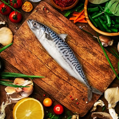 Makrela obecná, nekuchaná, chlazená cca 400g – Zboží Dáma