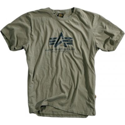 Alpha Industries tričko Basic t-shirt olivové