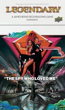 Upper Deck Legendary: 007 A James Bond Deck Building Game The Spy Who Loved Me