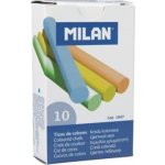 Milan Křídy školní barevné / 10 ks 367992 – Zboží Dáma