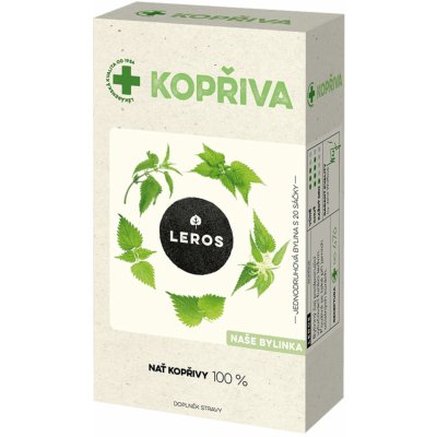 Leros Kopřiva bylinný čaj přispívá k činnosti ledvin a vyučování vody z organismu 20 x 1 g – Zbozi.Blesk.cz