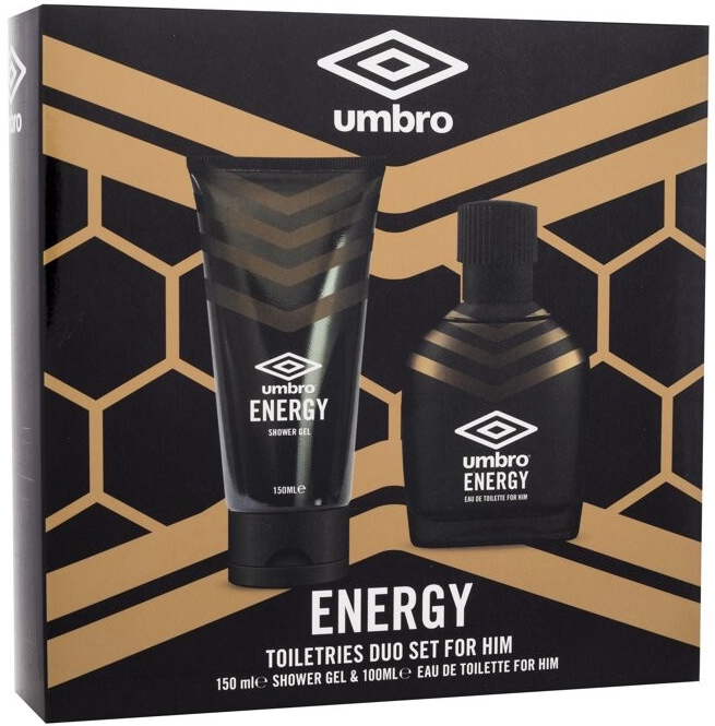 Umbro Energy EDT 100 ml + sprchový gel 150 ml dárková sada