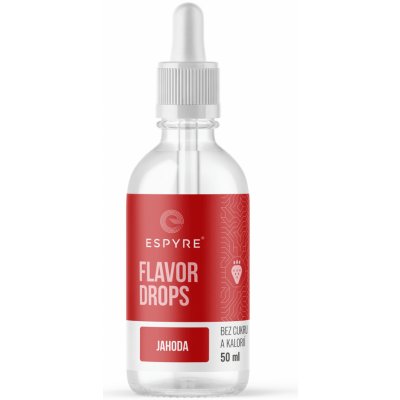 Espyre Flavor Drops Jahoda 50 ml – Zbozi.Blesk.cz