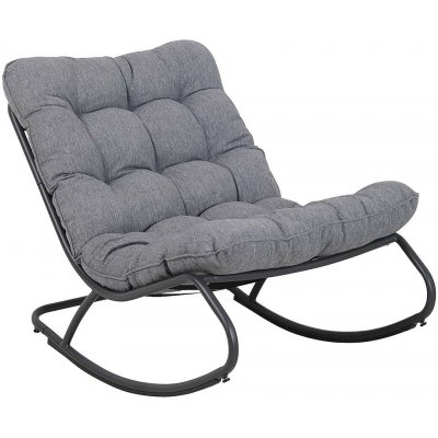 TP Living Zahradní houpací křeslo Vibe černé/šedé – Hledejceny.cz