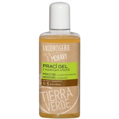 Tierra Verde Prací gel z mýdlových ořechů na vlnu a funkční textil z merino vlny 110 ml – Zboží Mobilmania
