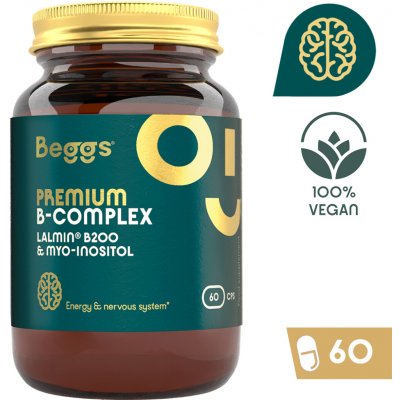 Beggs B-Complex Lalmin + Myo-Inositol 60 kapslí – Hledejceny.cz