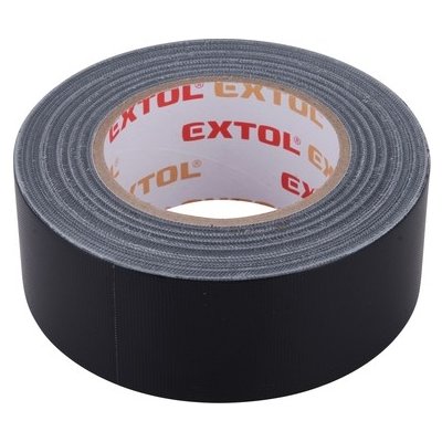 Extol Premium 8856313 Textilní univerzální páska 50 mm x 50 m x 0,18 mm černá – Zbozi.Blesk.cz