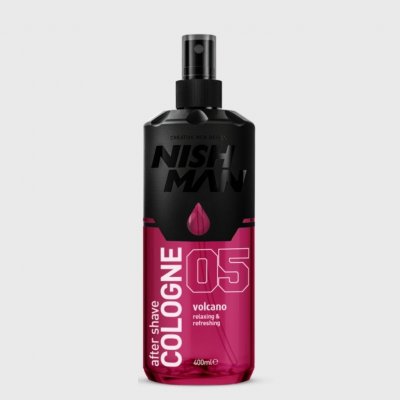 Nishman After Shave Cologne Volcano kolínská voda po holení 400 ml – Zboží Dáma