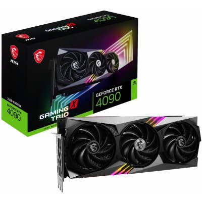 MSI GeForce RTX 4090 GAMING X TRIO 24G – Zbozi.Blesk.cz