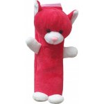 Seven Polstrování bezpečnostního pásu Kočka Červená/bílá – Hledejceny.cz