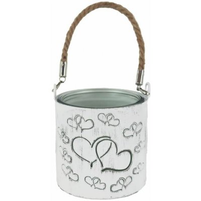 Svícen na jednu svíčku srdce K4448/1 – Zboží Dáma