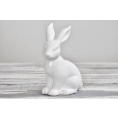 Harasim Porcelánový zajíc bílý 18 cm – Hledejceny.cz