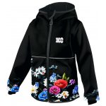 Softshellová bunda dětská Luční kytky – Zboží Mobilmania