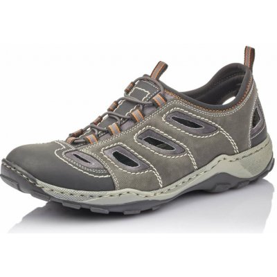 Rieker pánské sandály 08065-02 šedé – Hledejceny.cz