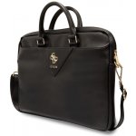 Guess GUCB15PUSASBK PU Saffiano Vintage Script Computer Bag 15/16" Black – Zboží Živě