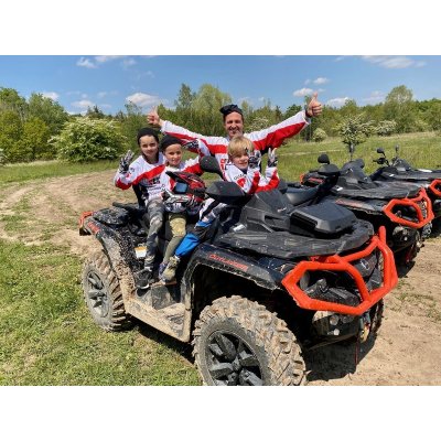 Rodinná jízda v terénu na ATV čtyřkolce – Hledejceny.cz