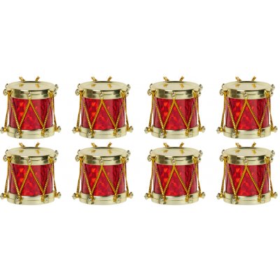 LIVARNO home Vánoční dekorace Bubnové ozdoby sada 8 kusů – Zboží Dáma