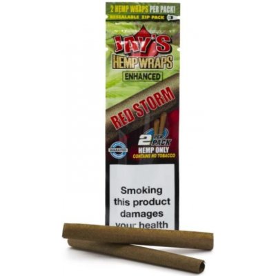 Juicy Jays konopný blunt red storm 2 ks – Sleviste.cz
