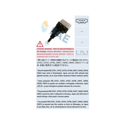 FAE Spinac brzdoveho svetla 24761 – Hledejceny.cz